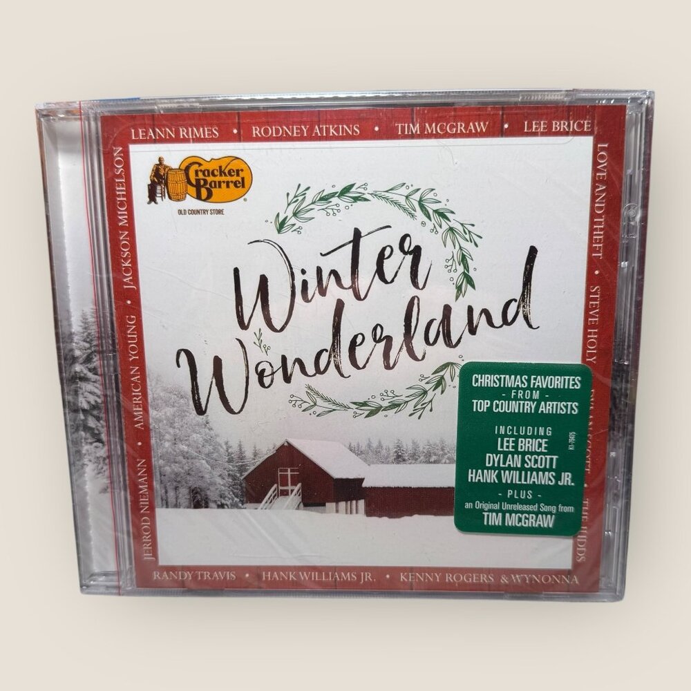 Winter Wonderland Country Christmas CD Top Country Artists Cracker Barrel